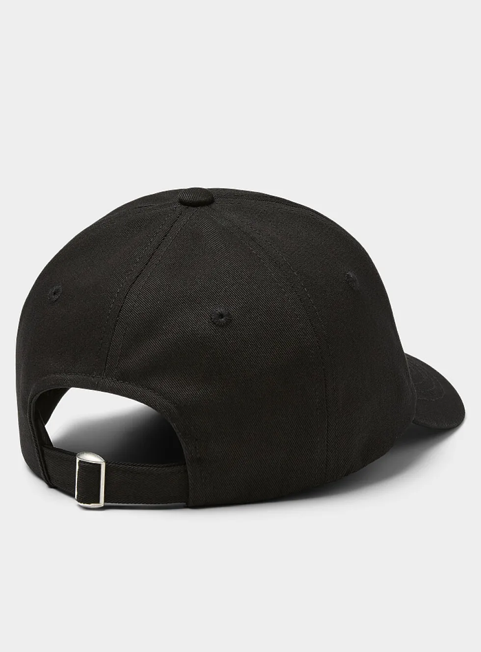 Solid twill minimalist cap