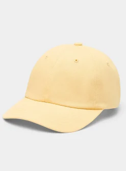 Solid twill minimalist cap