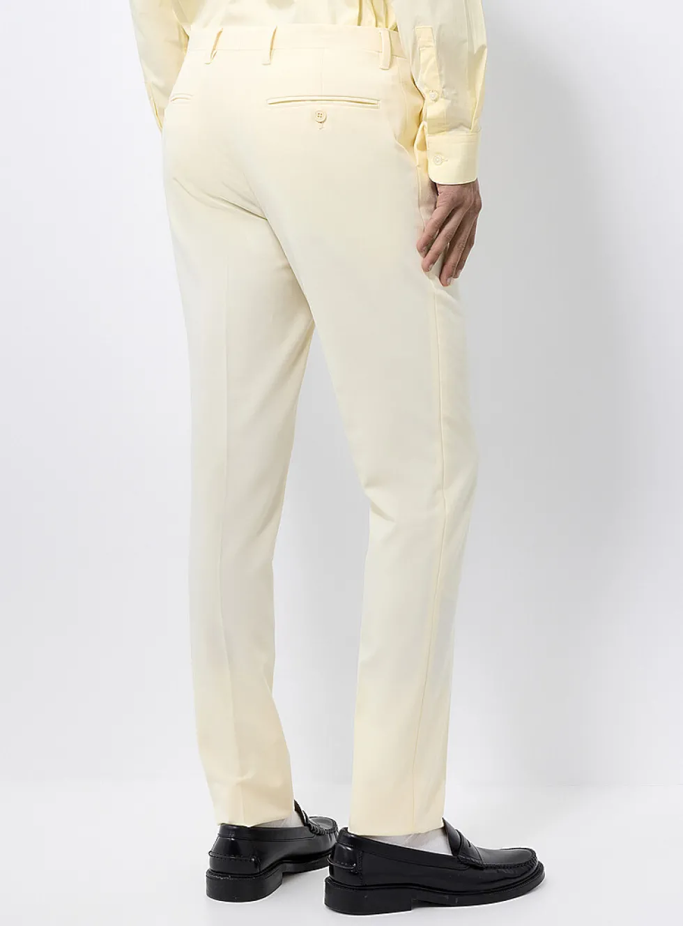 Solid-colour pant