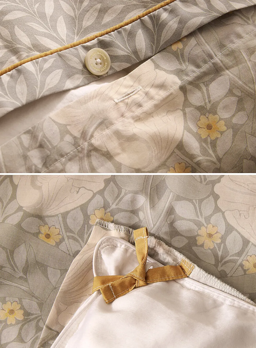 Soothing poppies percale plus duvet cover
