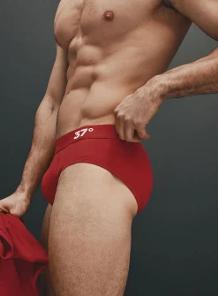 Sporty microfibre brief