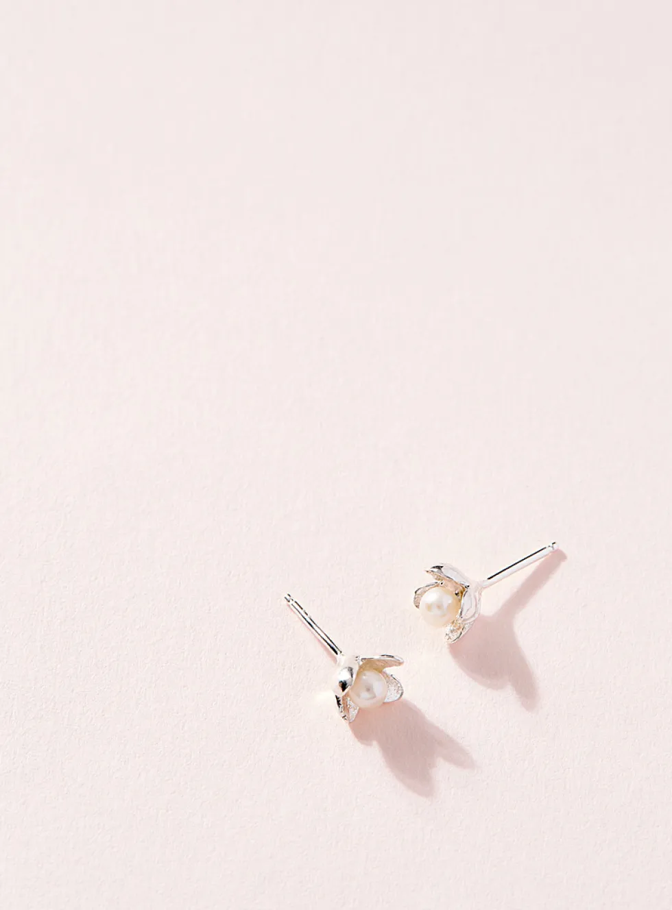 Sterling Japanese lilac earrings
