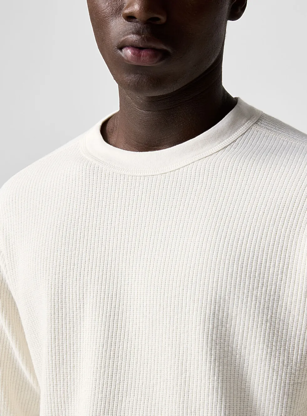 Stevns ribbed long-sleeve T-shirt