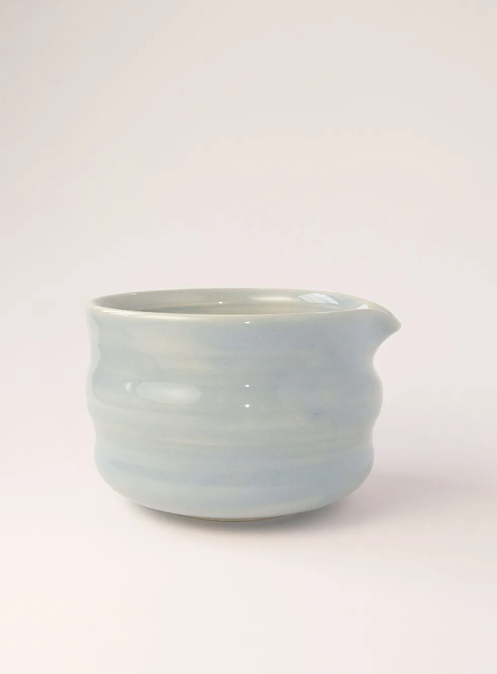 Stoneware matcha bowl