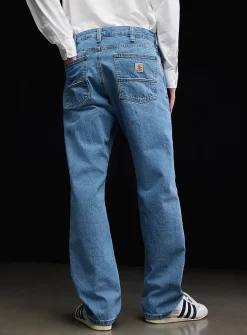 Stonewashed dad jean