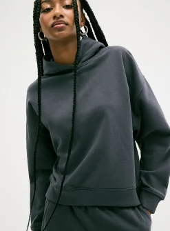 Straight-fit hoodie