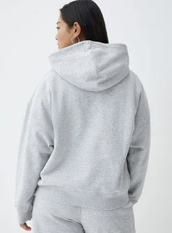 Straight-fit hoodie