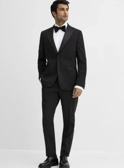 Stretch tuxedo jacket