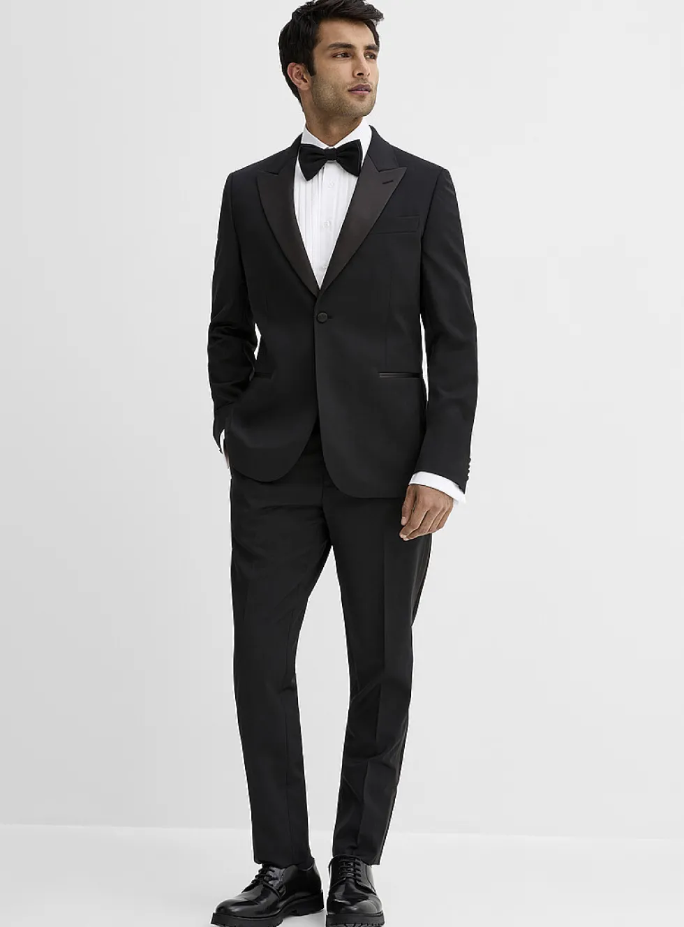 Stretch tuxedo jacket