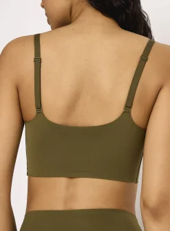 Stretch V-neck bralette