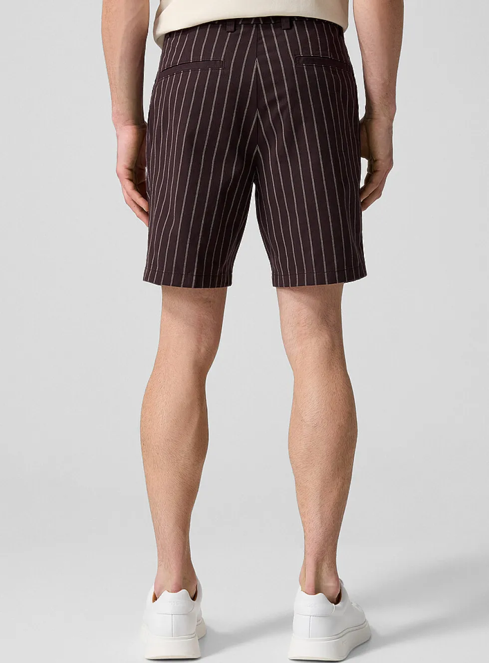 Striped brown short
