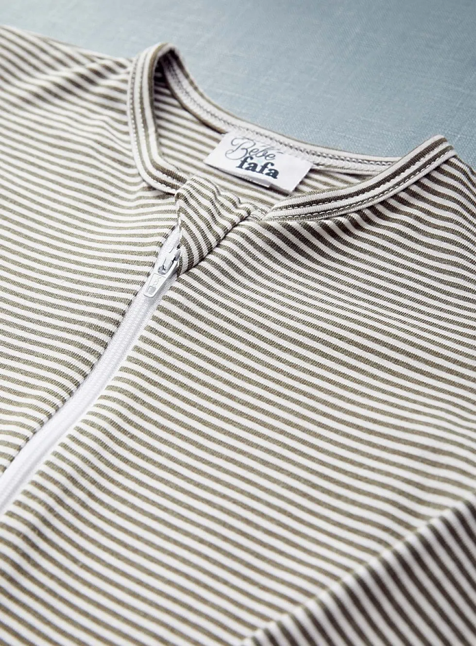 Striped grow-with-me pyjama