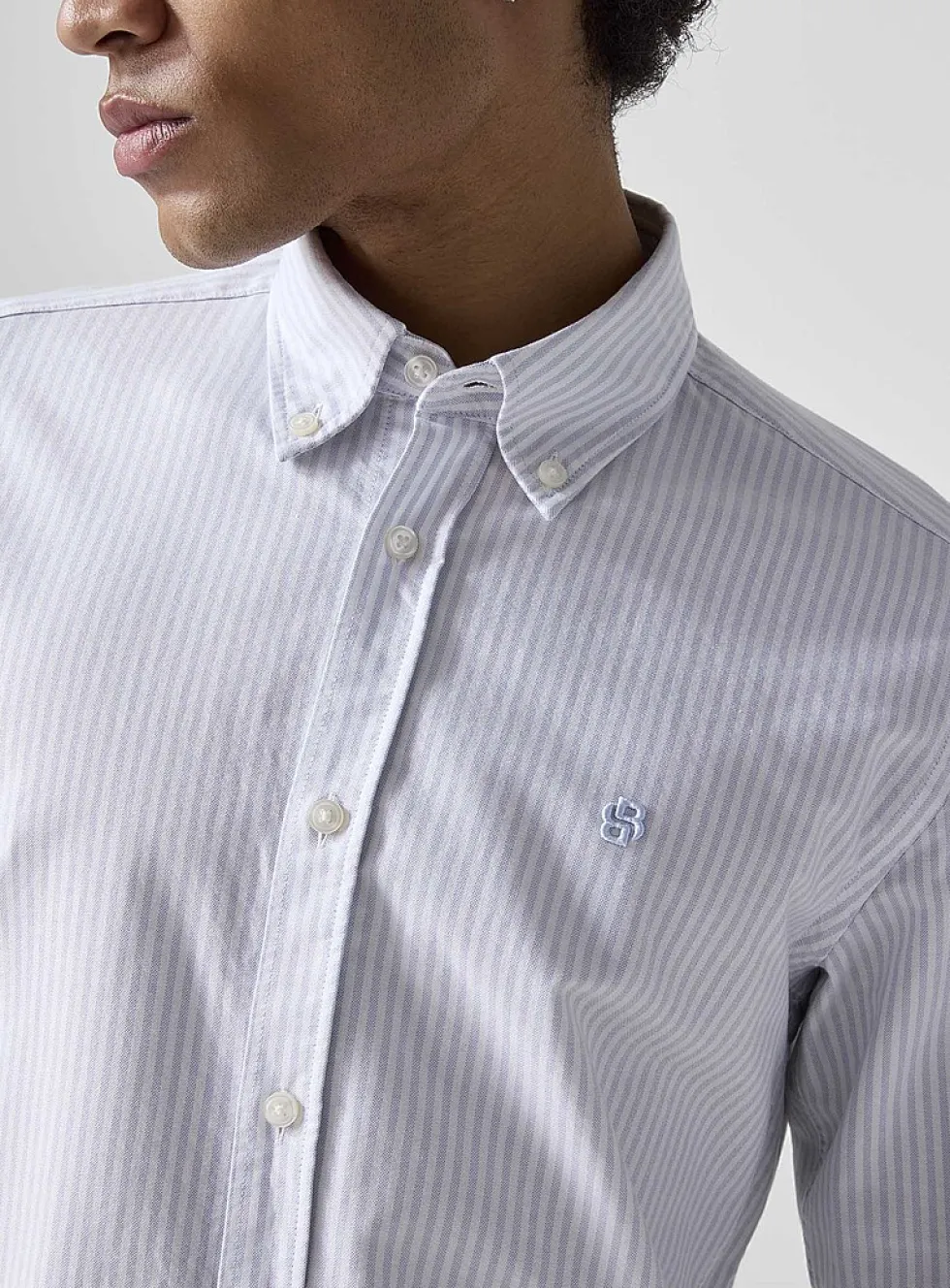 Striped Oxford shirt