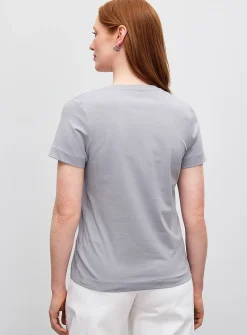 SUPIMA® cotton V-neck T-shirt
