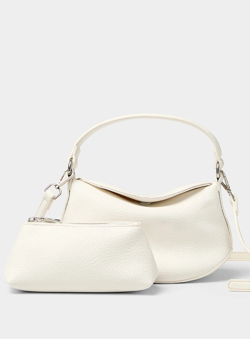Supple small evening bag