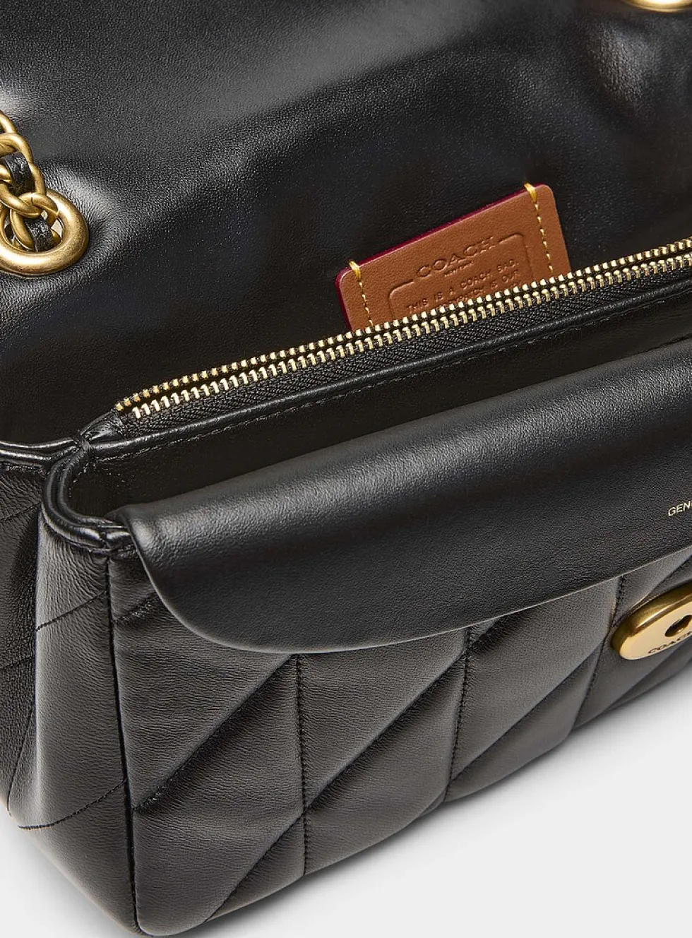 Tabby quilted leather crossbody bag
