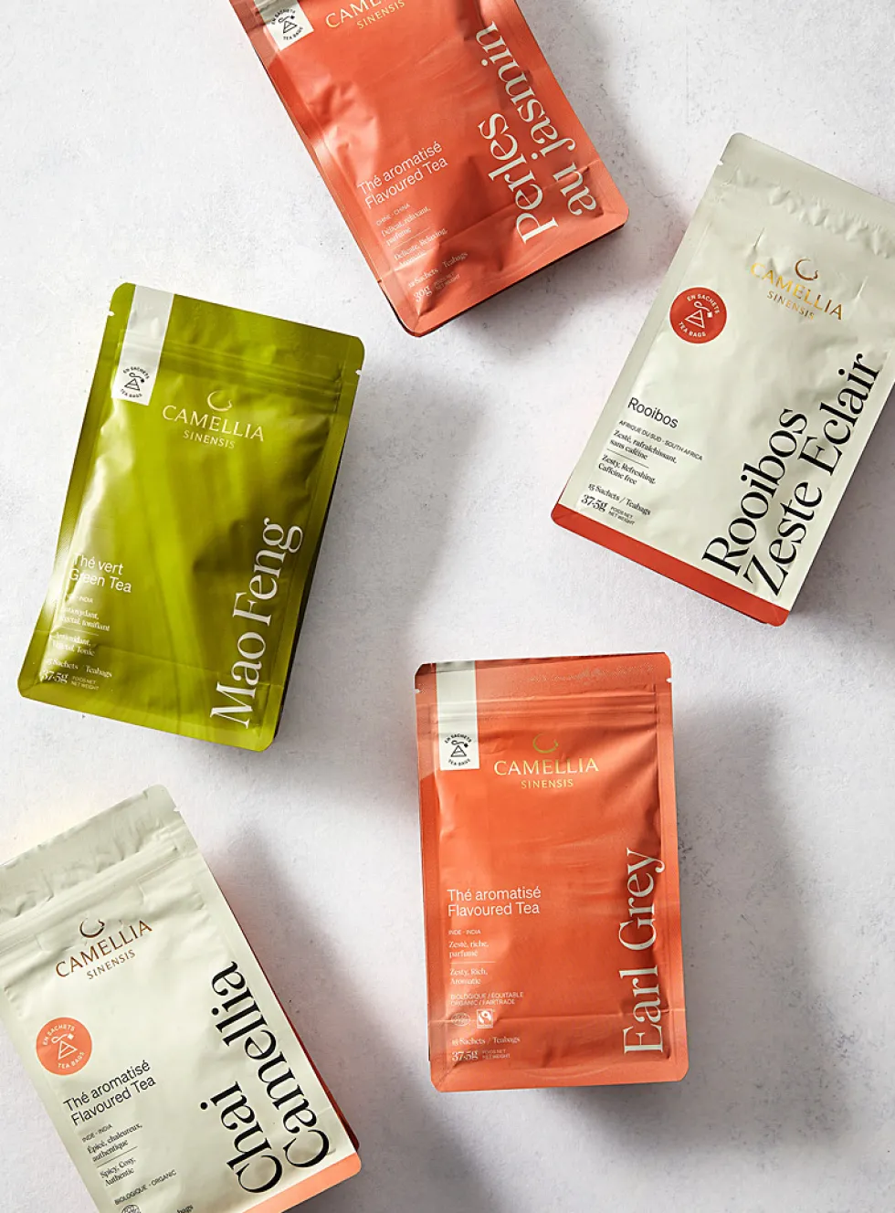 Tea bag discovery set