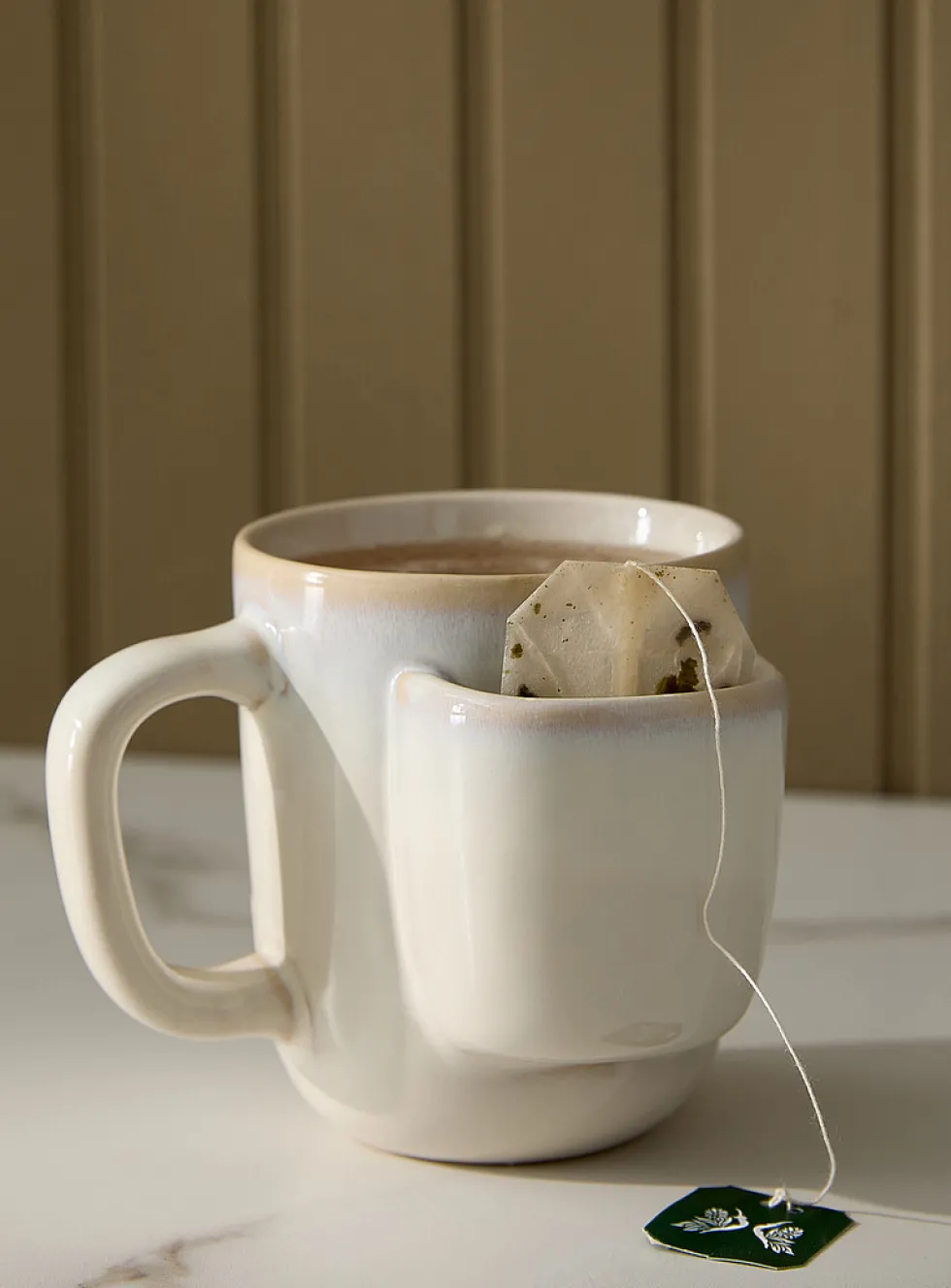 Tea bag holder mug