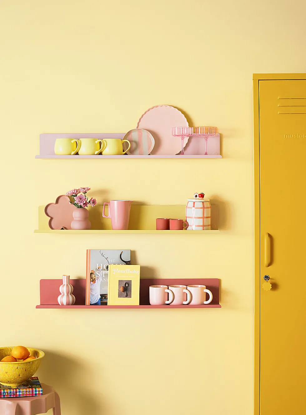 The Ledge large metallic shelf
