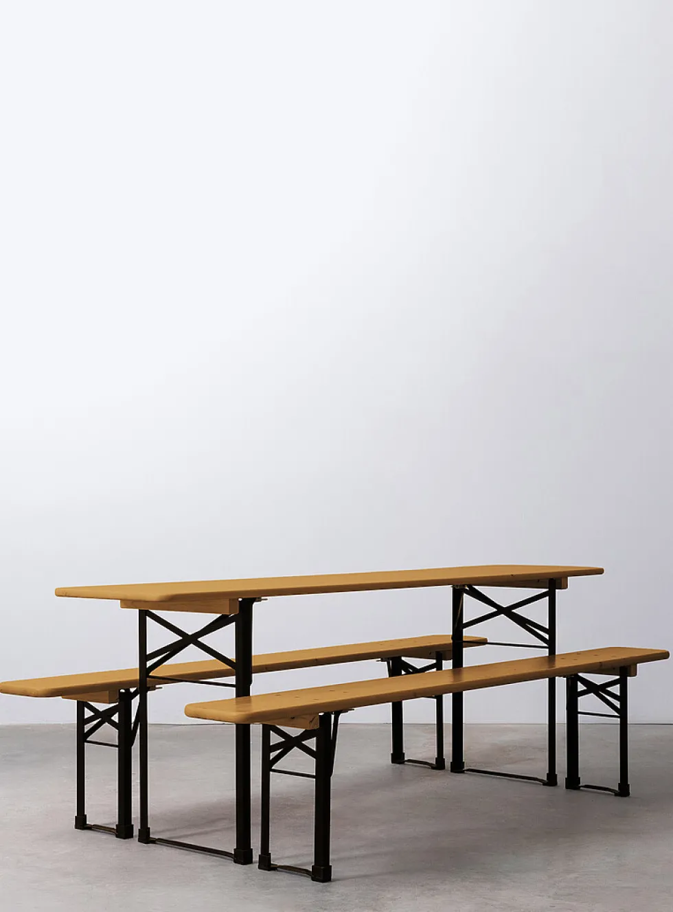 The Original outdoor table and bench set