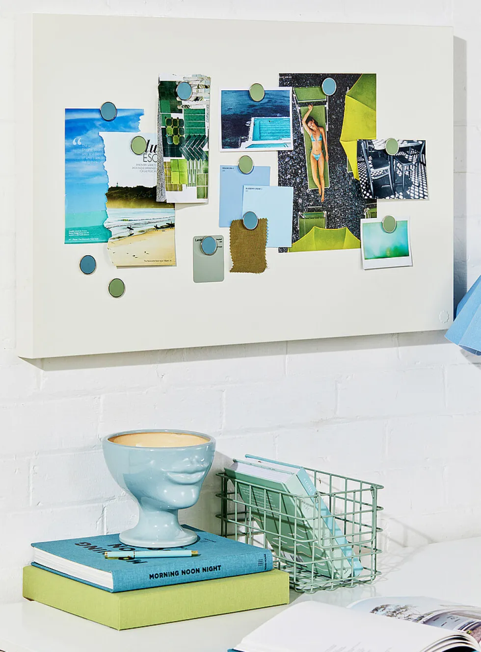 The Storyboard colourful magnetic board