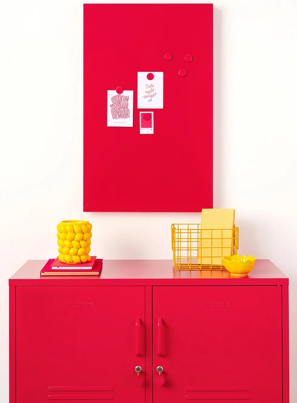 The Storyboard colourful magnetic board