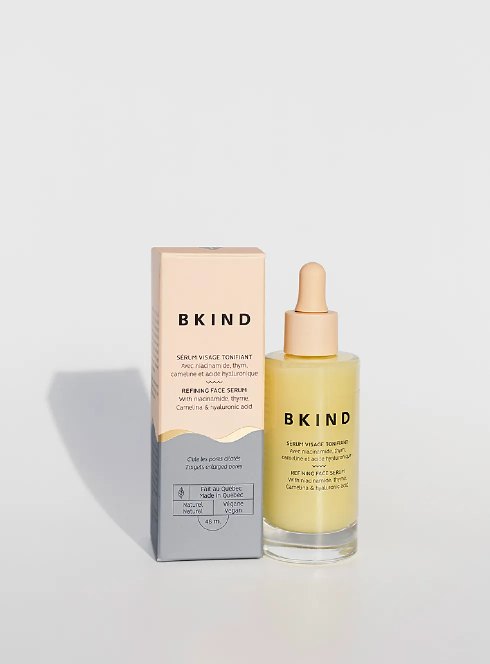 Toning face serum