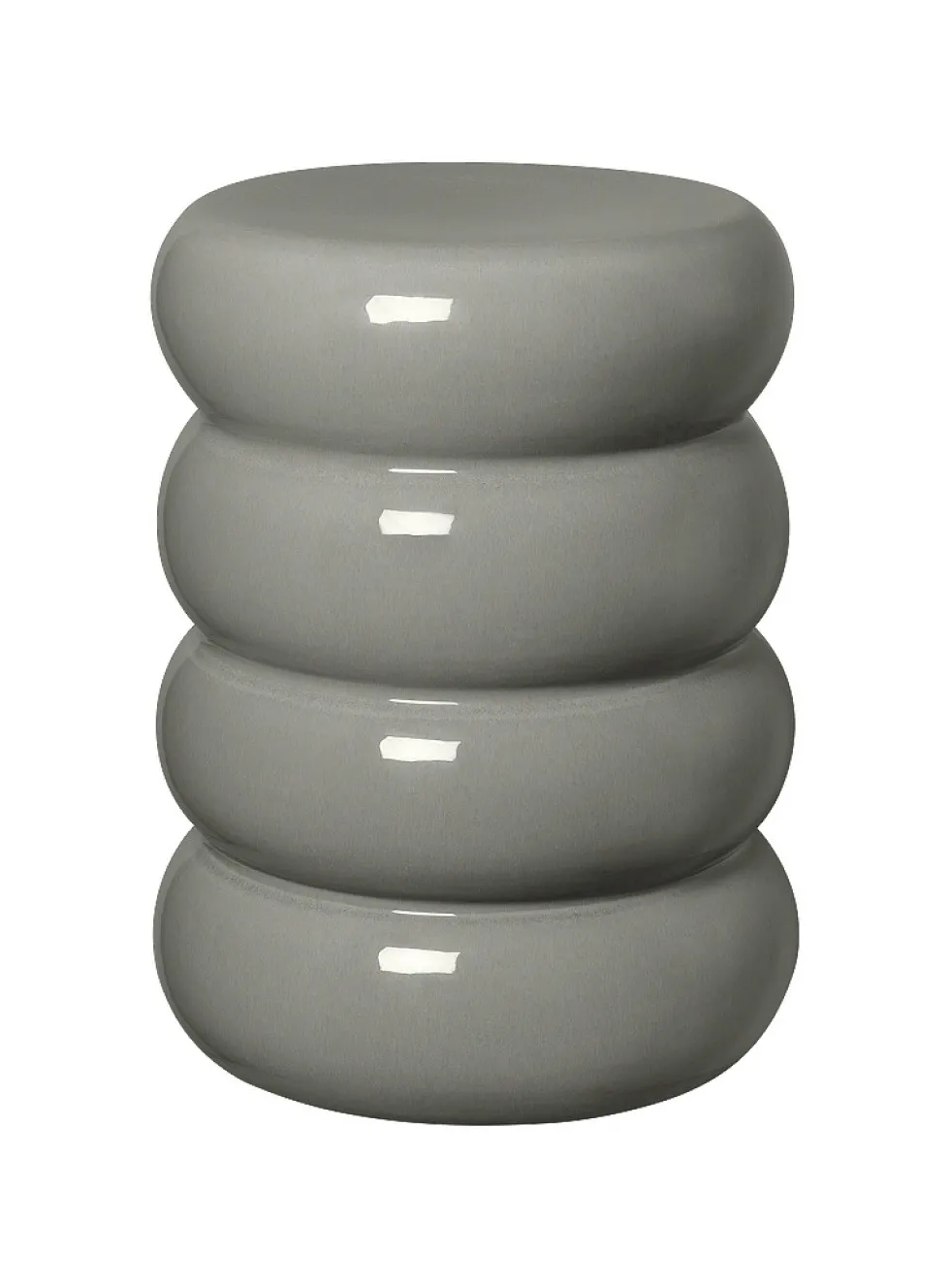 Toru wavy ceramic side table