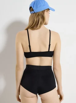 Twisted accent bralette