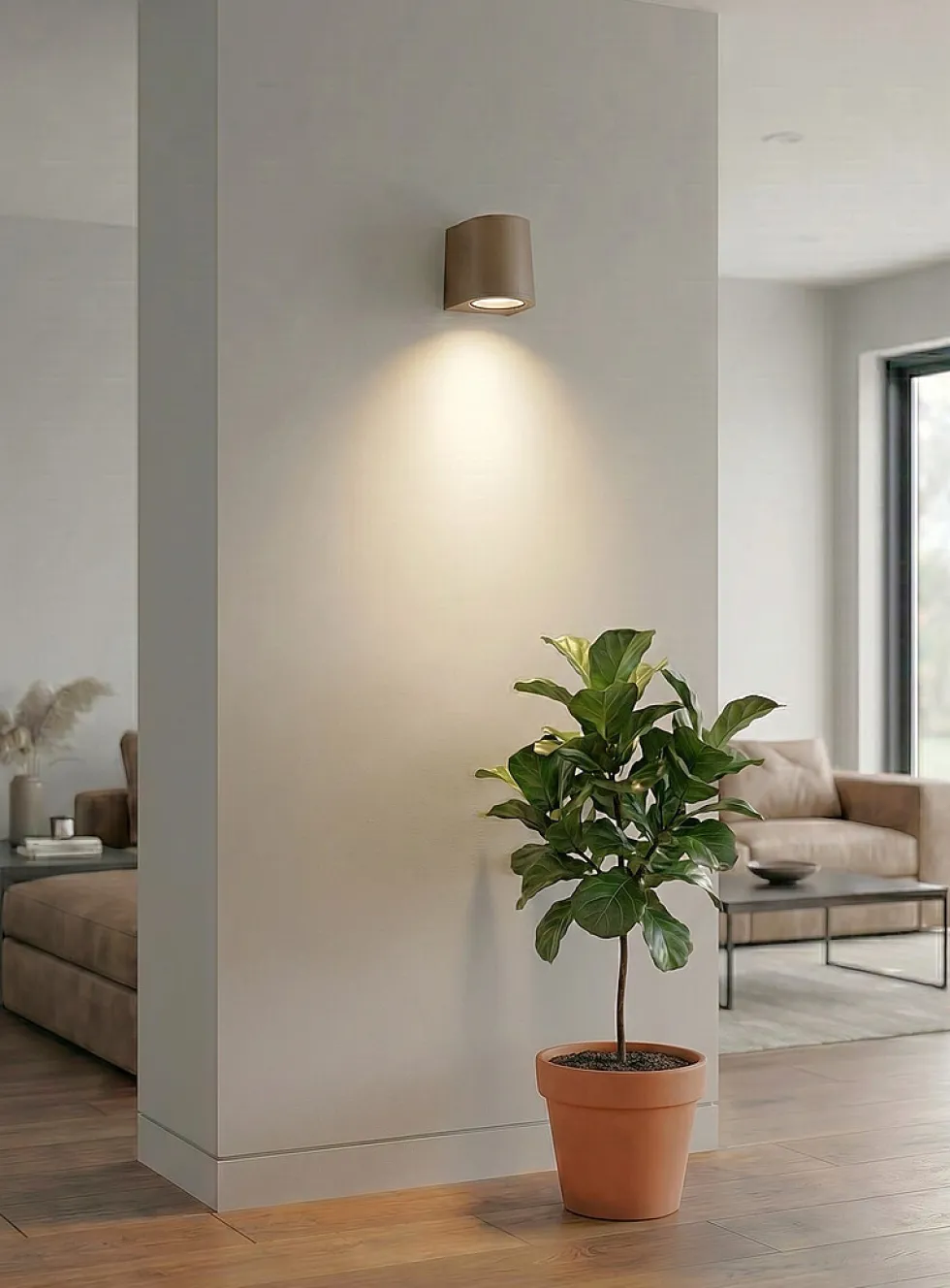 Umea arched wall sconce