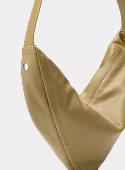 Vancouver leather triangular bag