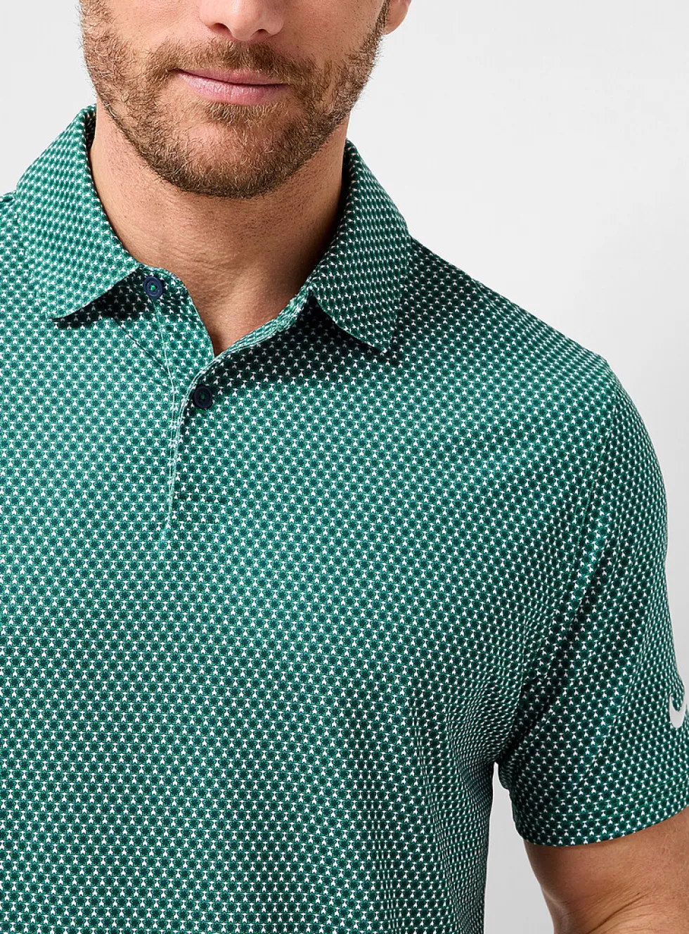 Velocity floral cool-feel golf polo