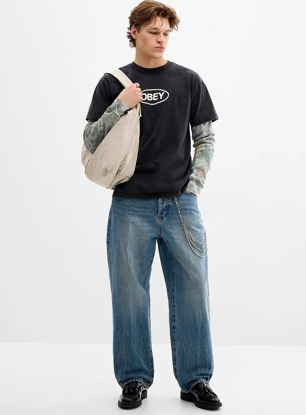 Vintage blue classic jean