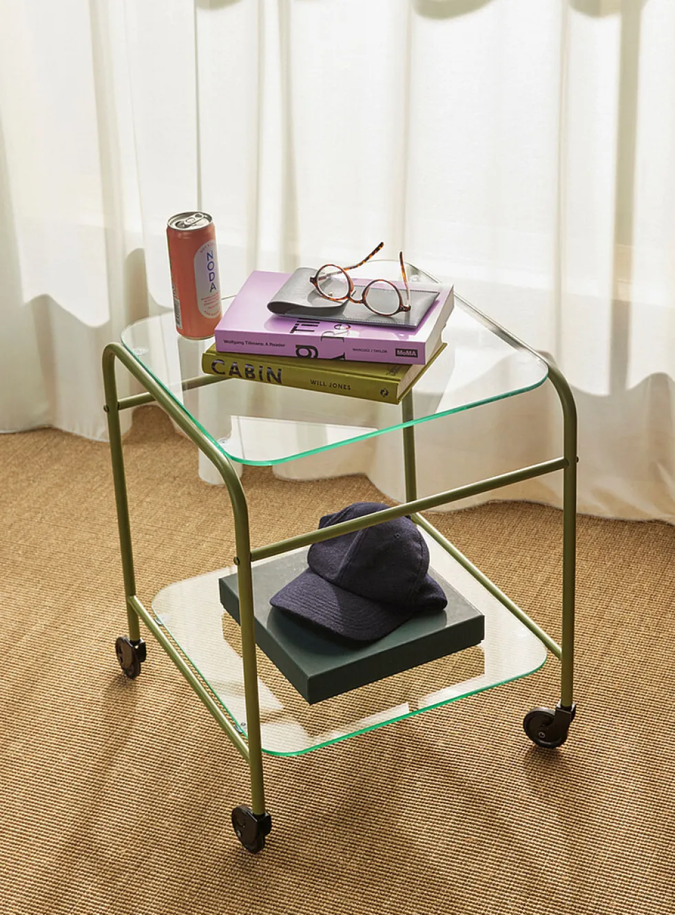 Zephyr green trolley